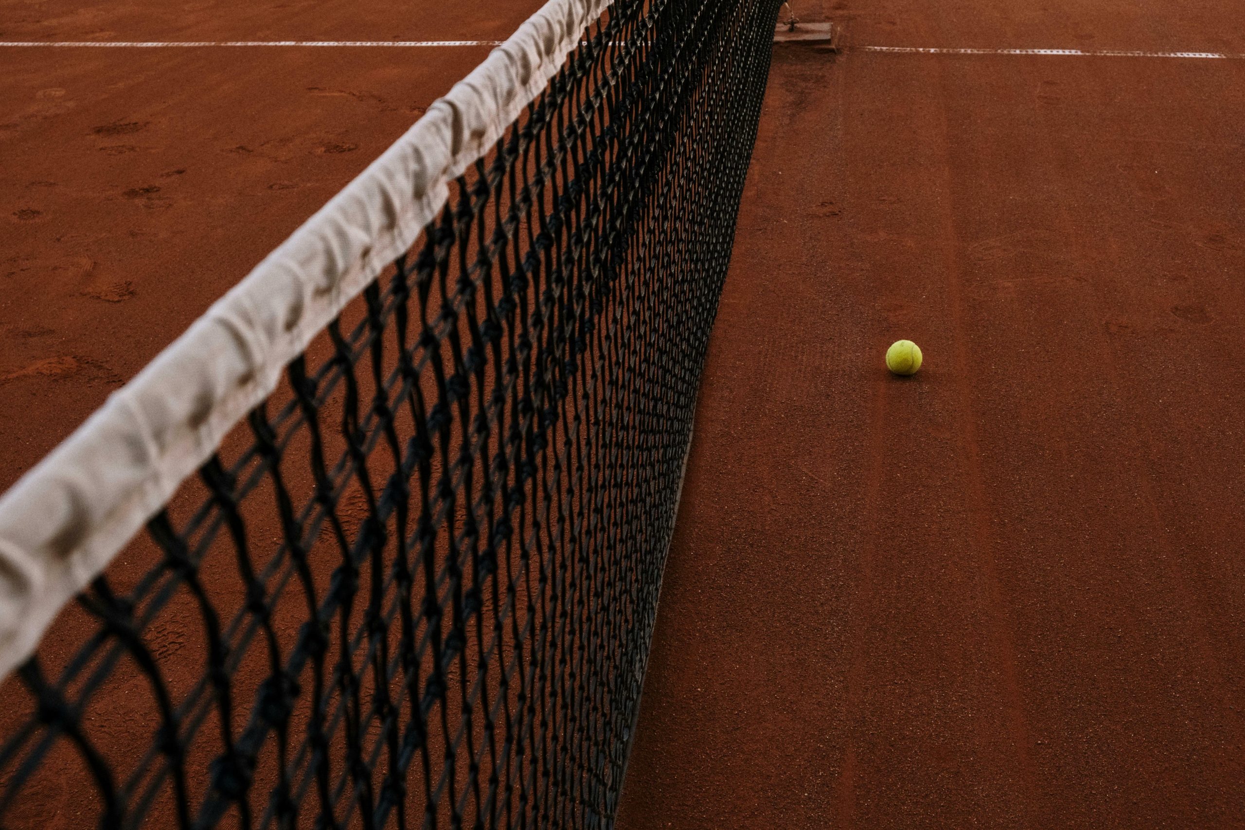 Clay tennis courts