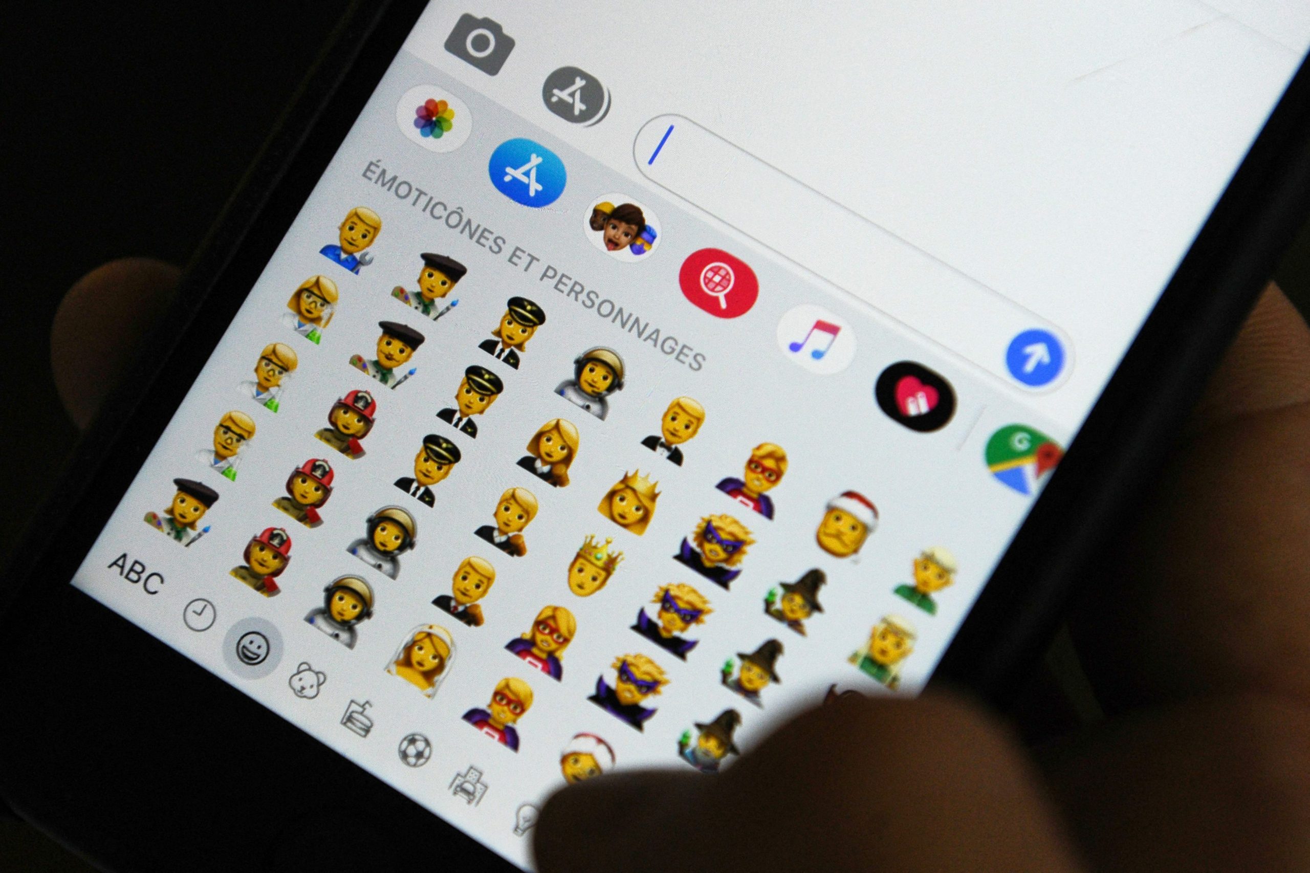 iPhone emoji