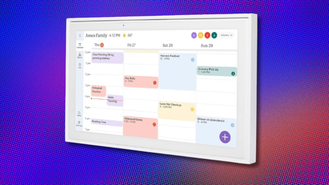 Skylight Calendar and chore chart