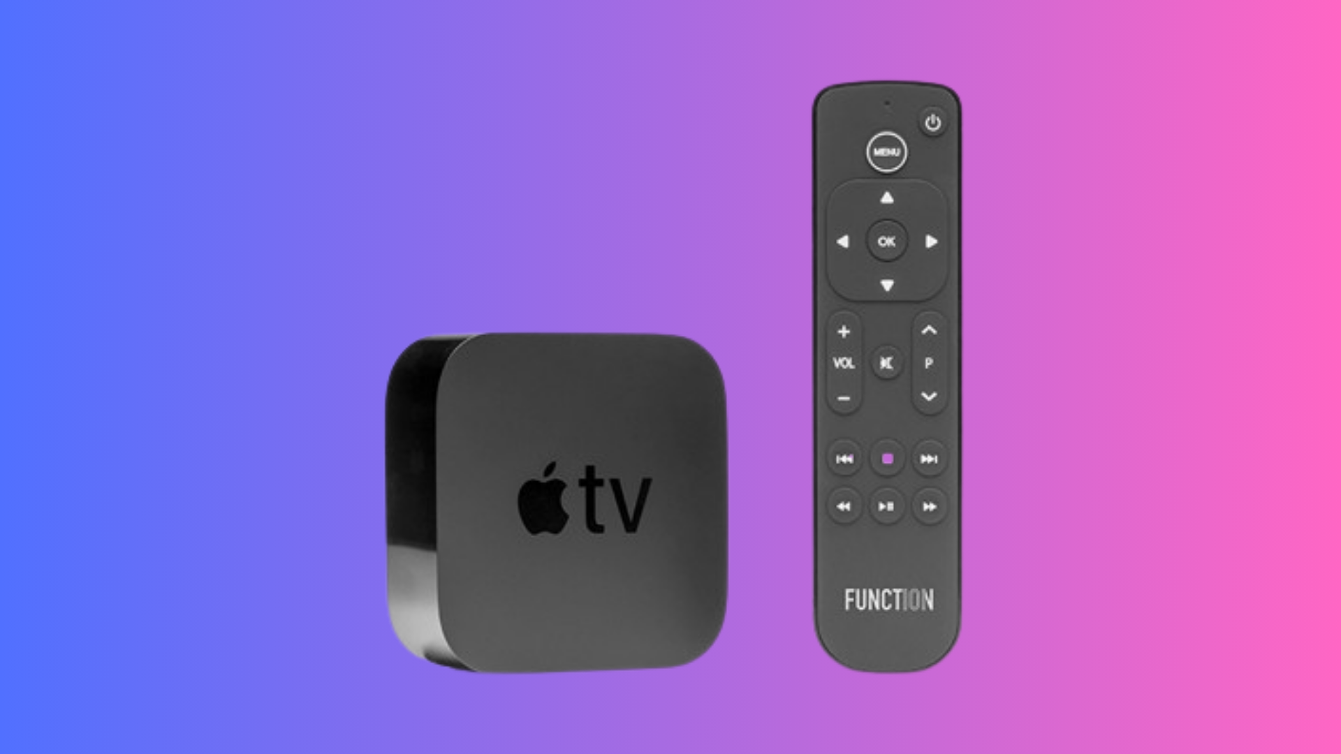 Button remote for Apple TV