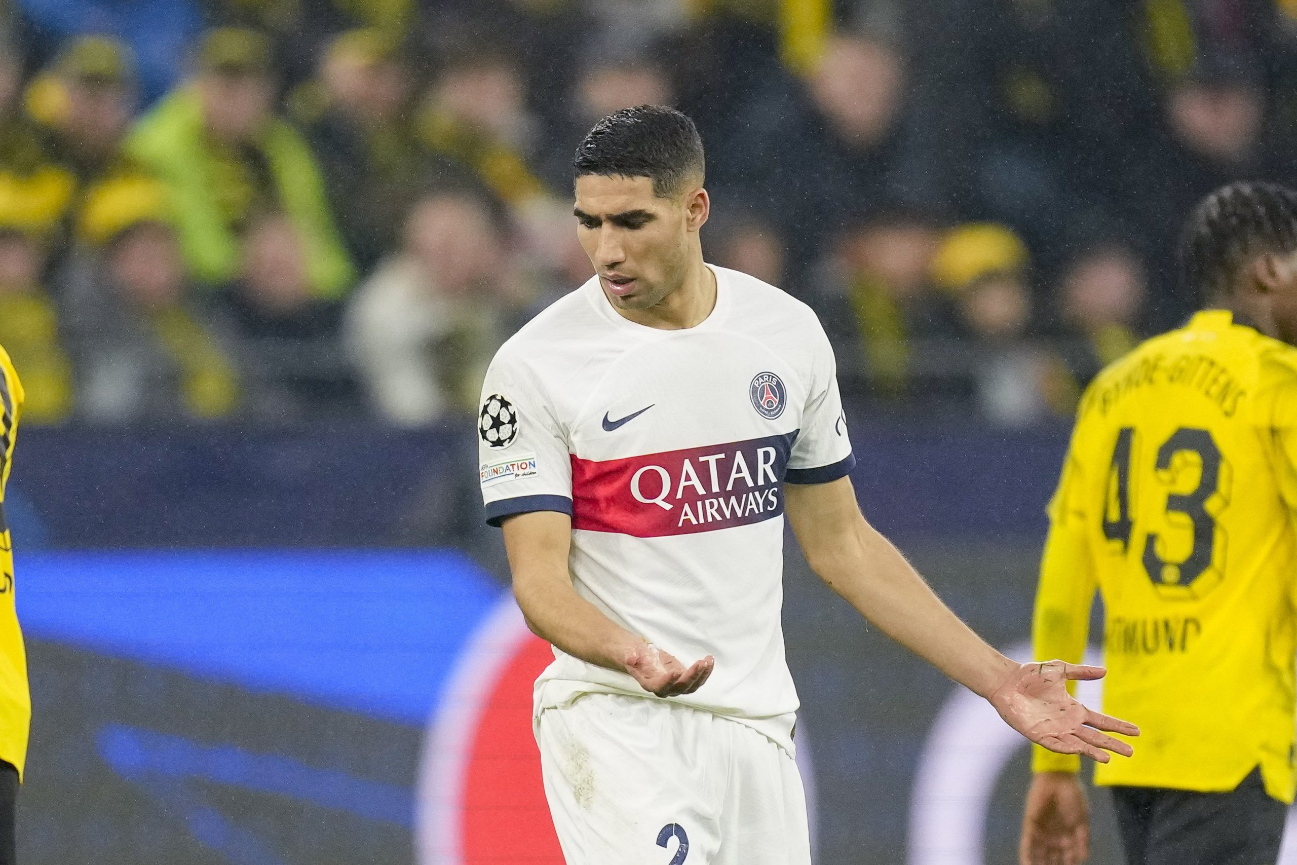 Achraf Hakimi of Paris Saint-Germain