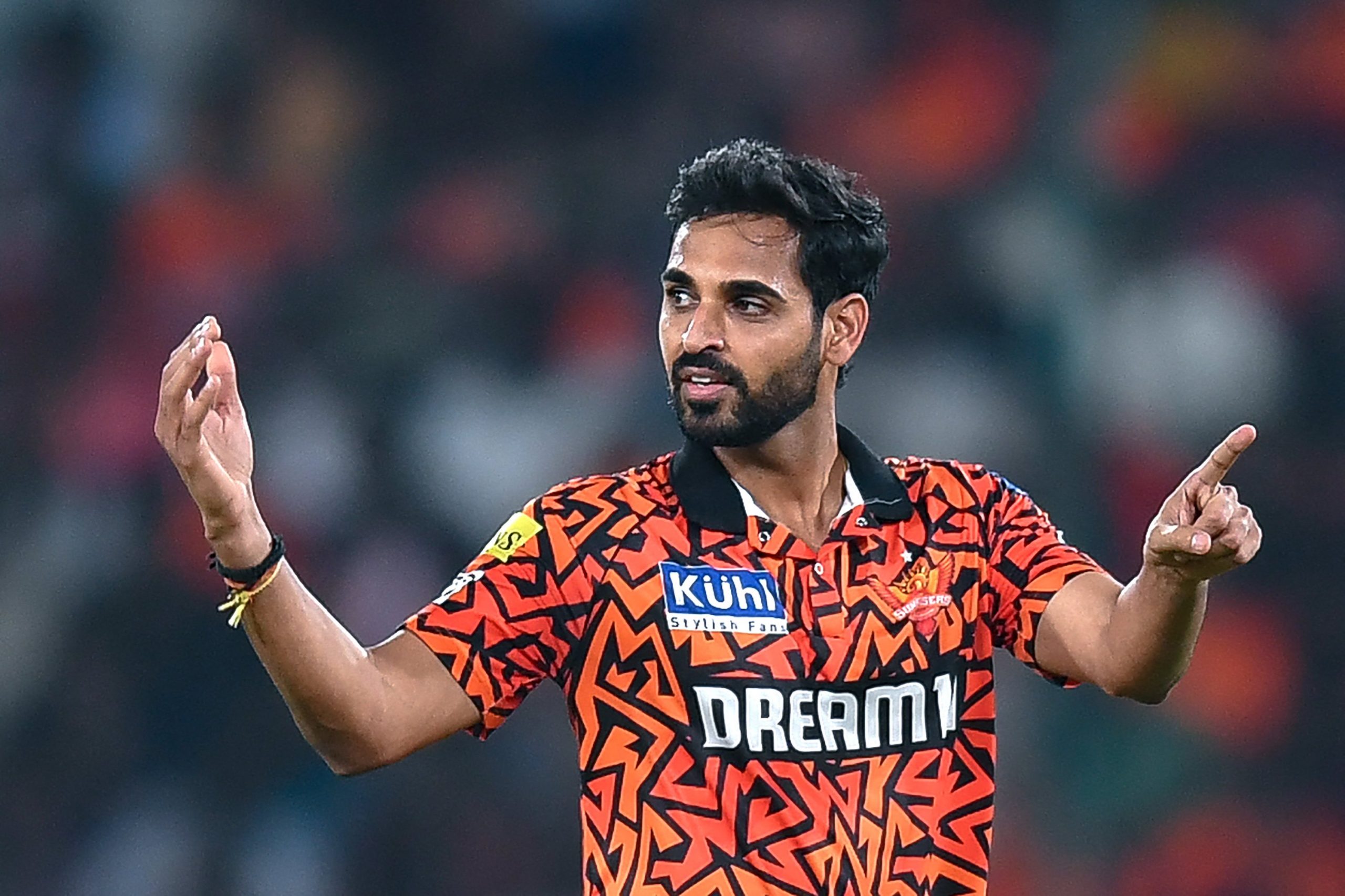 Sunrisers Hyderabad's Bhuvneshwar Kumar