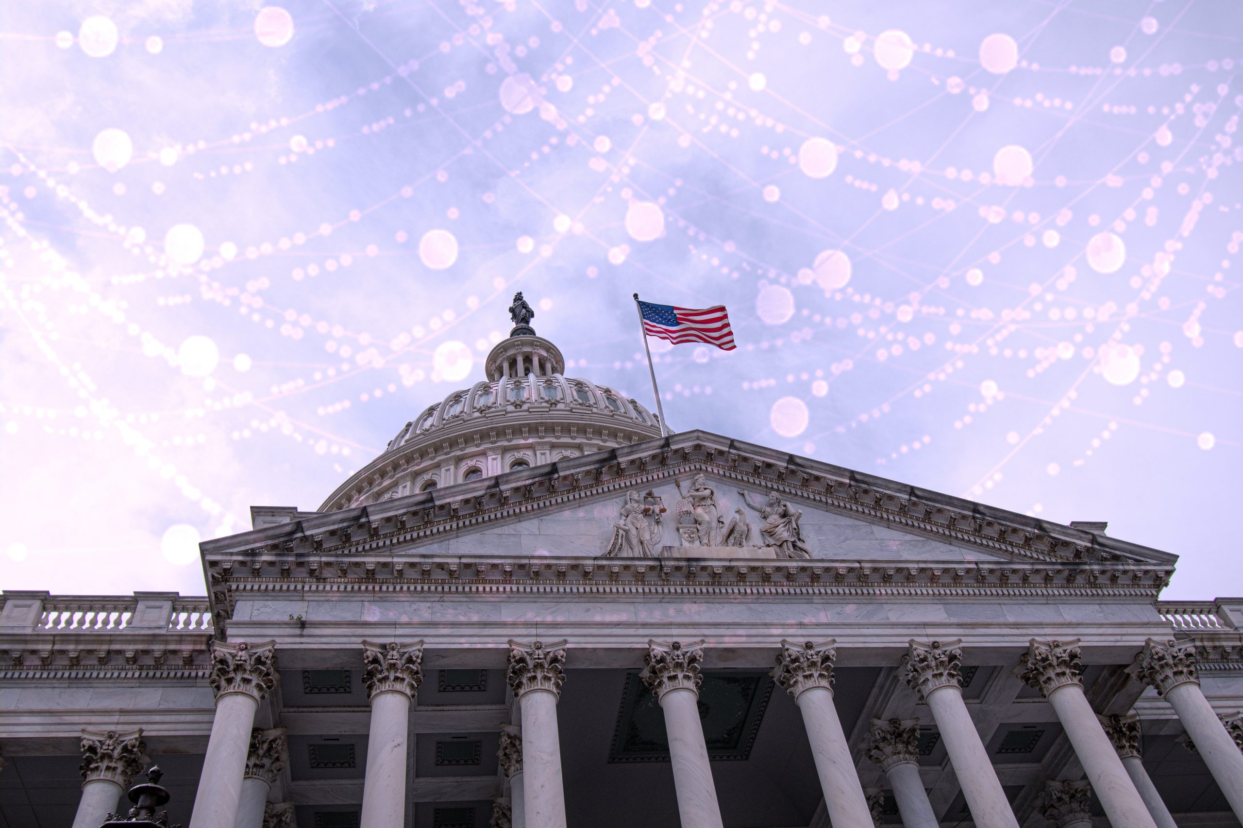 The US Capitol building. 