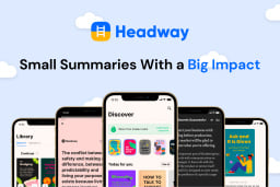 Headway app infographic