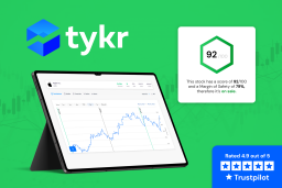 Tykr infographic with rating