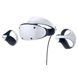 PlayStation VR2 on white background