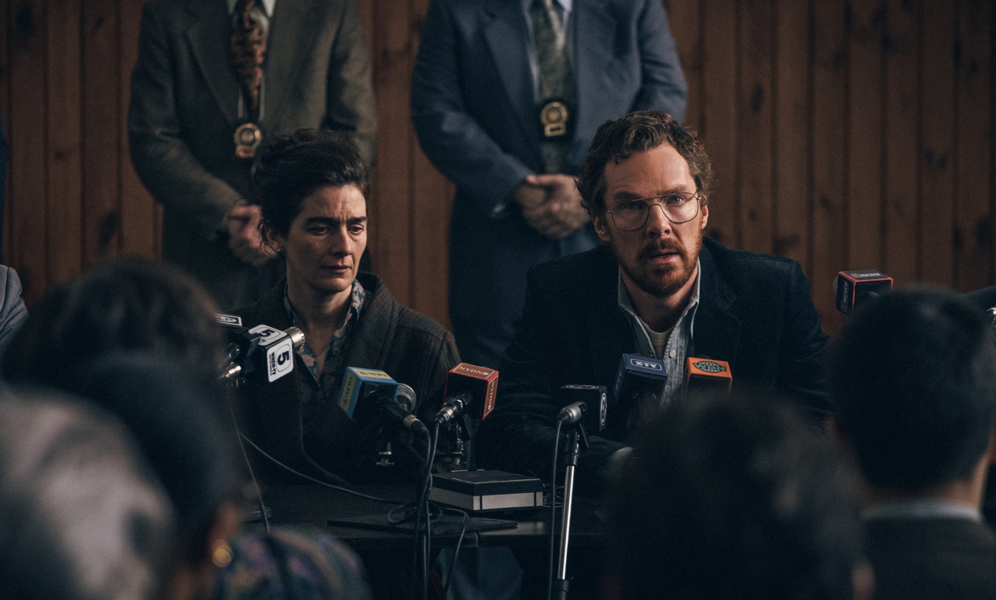 Gaby Hoffmann and Benedict Cumberbatch play distressed parents in "Eric."