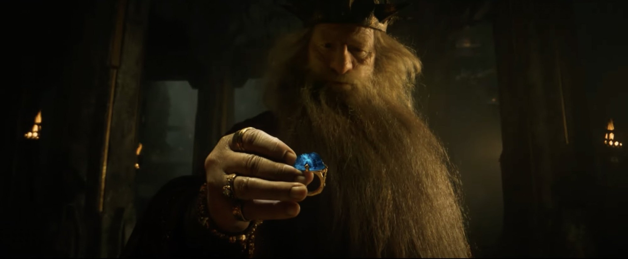 Peter Mullan as Durin III in "The Lord of the Rings: The Rings of Power."