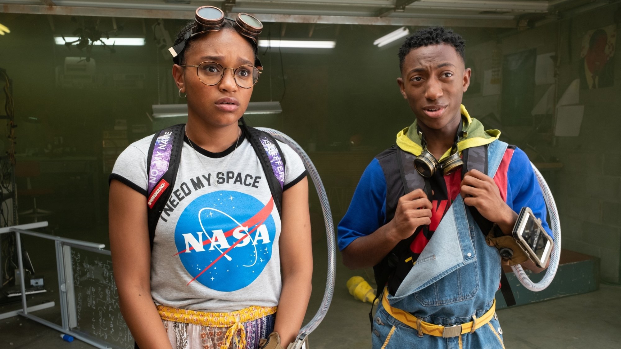 Eden Duncan-Smith and Danté Crichlow in "See You Yesterday."