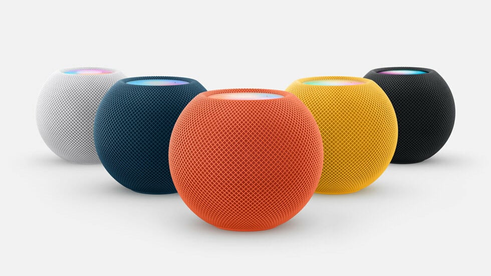 six apple homepod minis