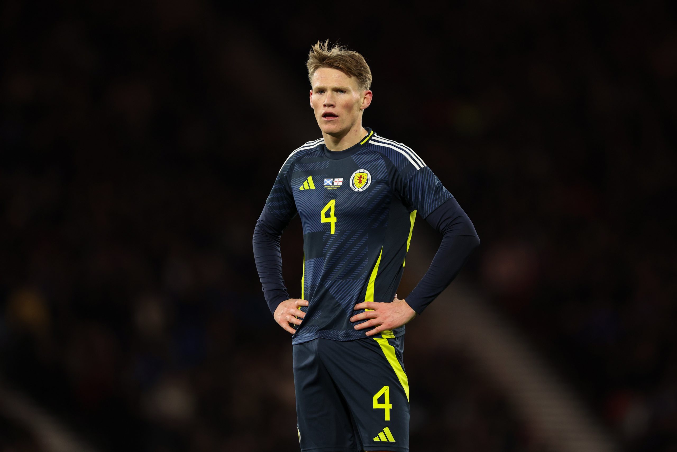 Scott McTominay of Scotland during the international friendly match