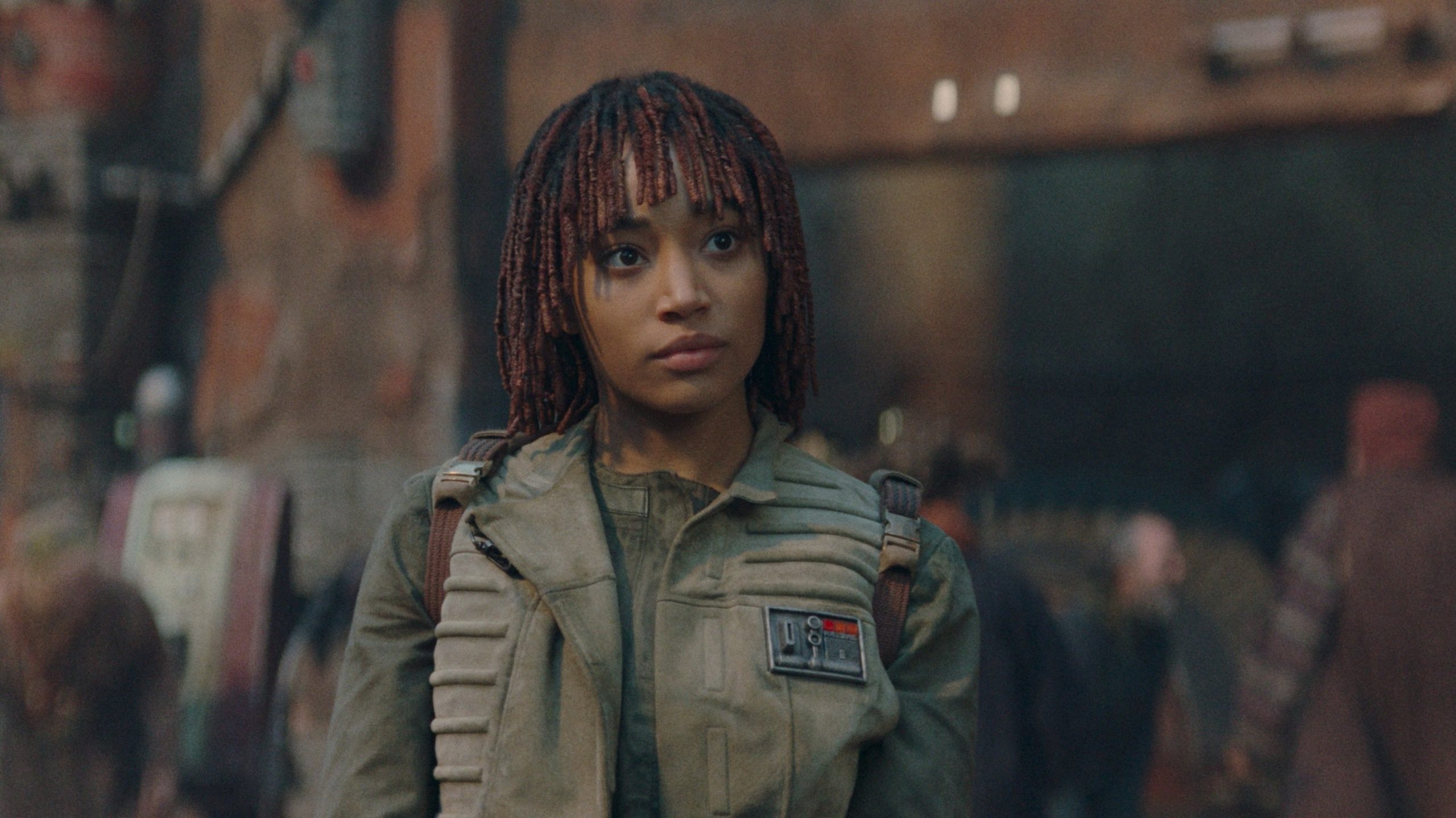 Caption	Osha (Amandla Stenberg) in Lucasfilm's THE ACOLYTE, season one, exclusively on Disney+. 