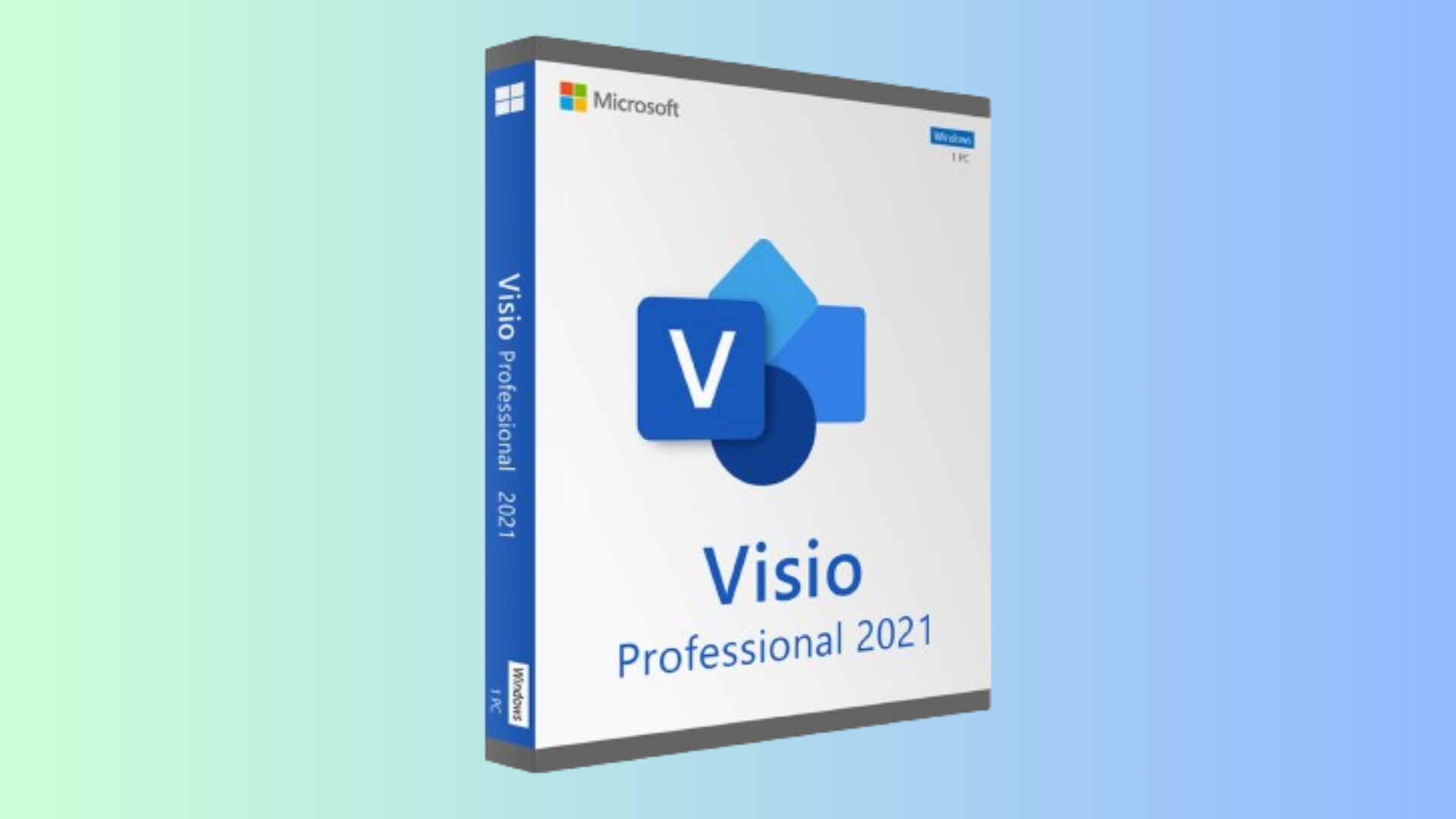 Microsoft Visio packaging.