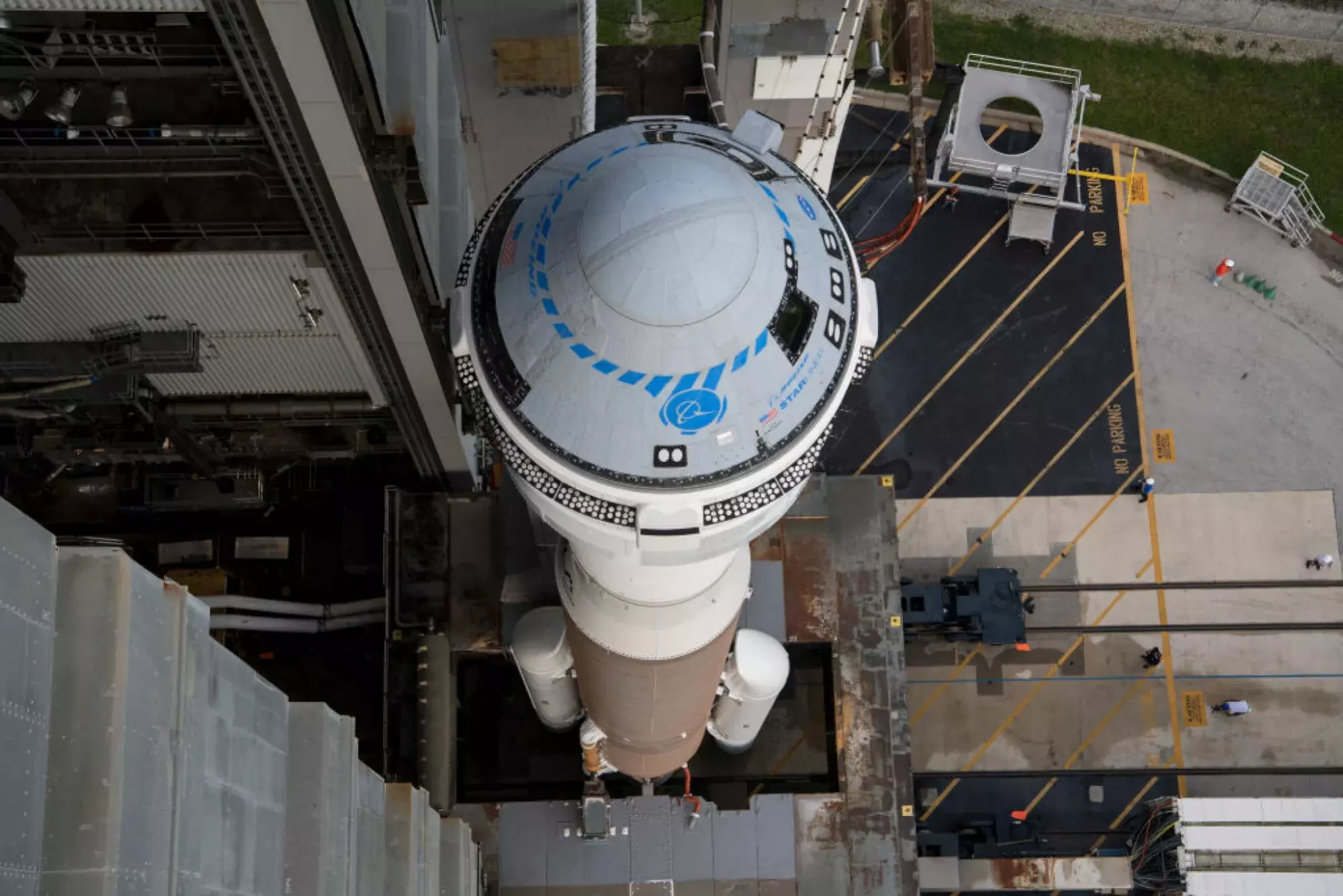 Starliner launching on a ULA Atlas V Centaur rocket