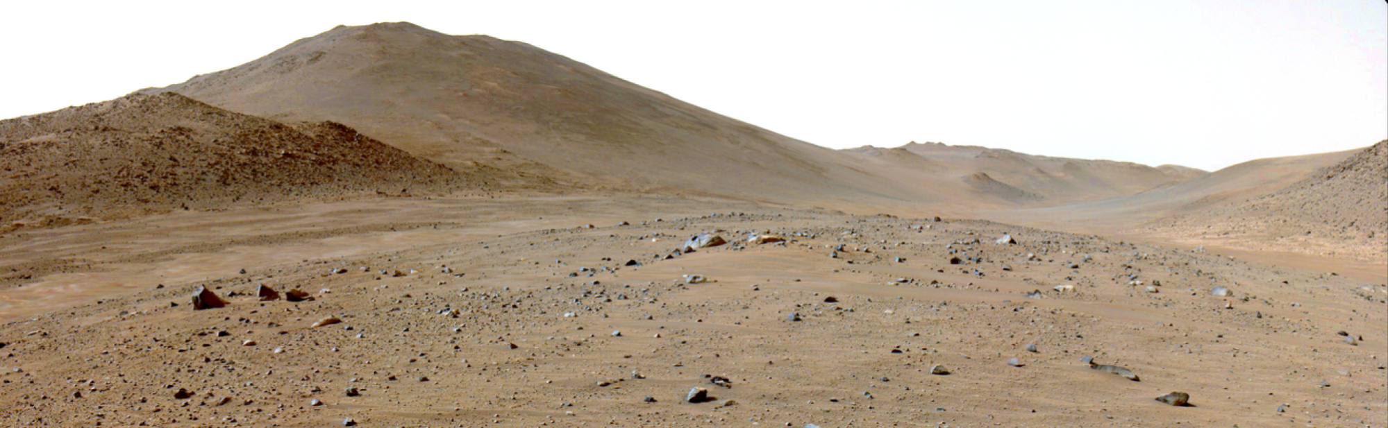 The Perseverance rover captured a look up the Neretva Vallis river channel.