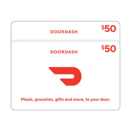 DoorDash eGift Cards on white background