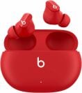 red Beats Studio Buds in charging case