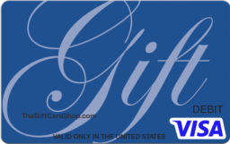 blue visa gift card