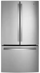 A GE  27-inch french door refrigerator