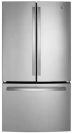 A GE  27-inch french door refrigerator