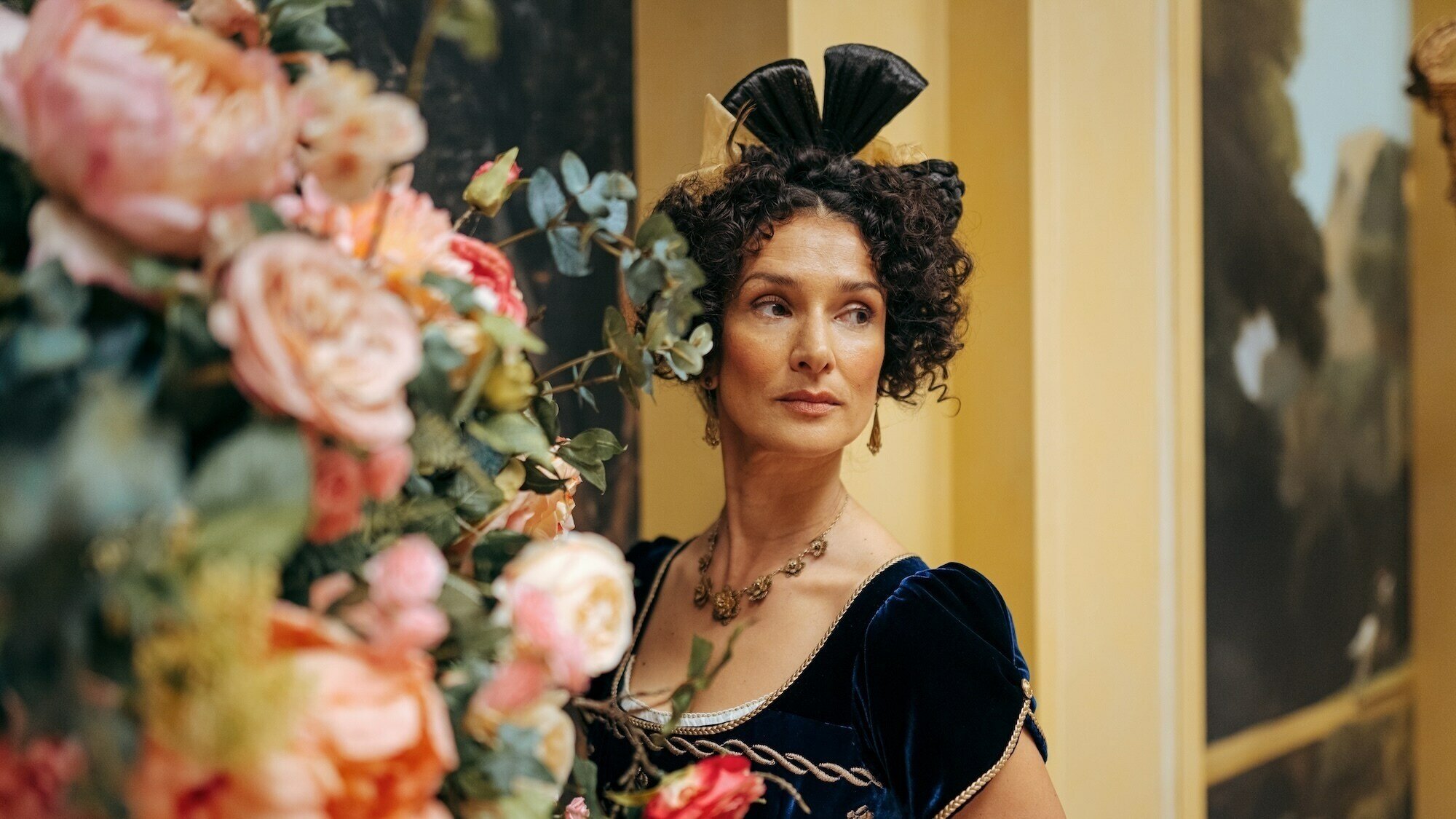 Indira Varma as the duchess. 