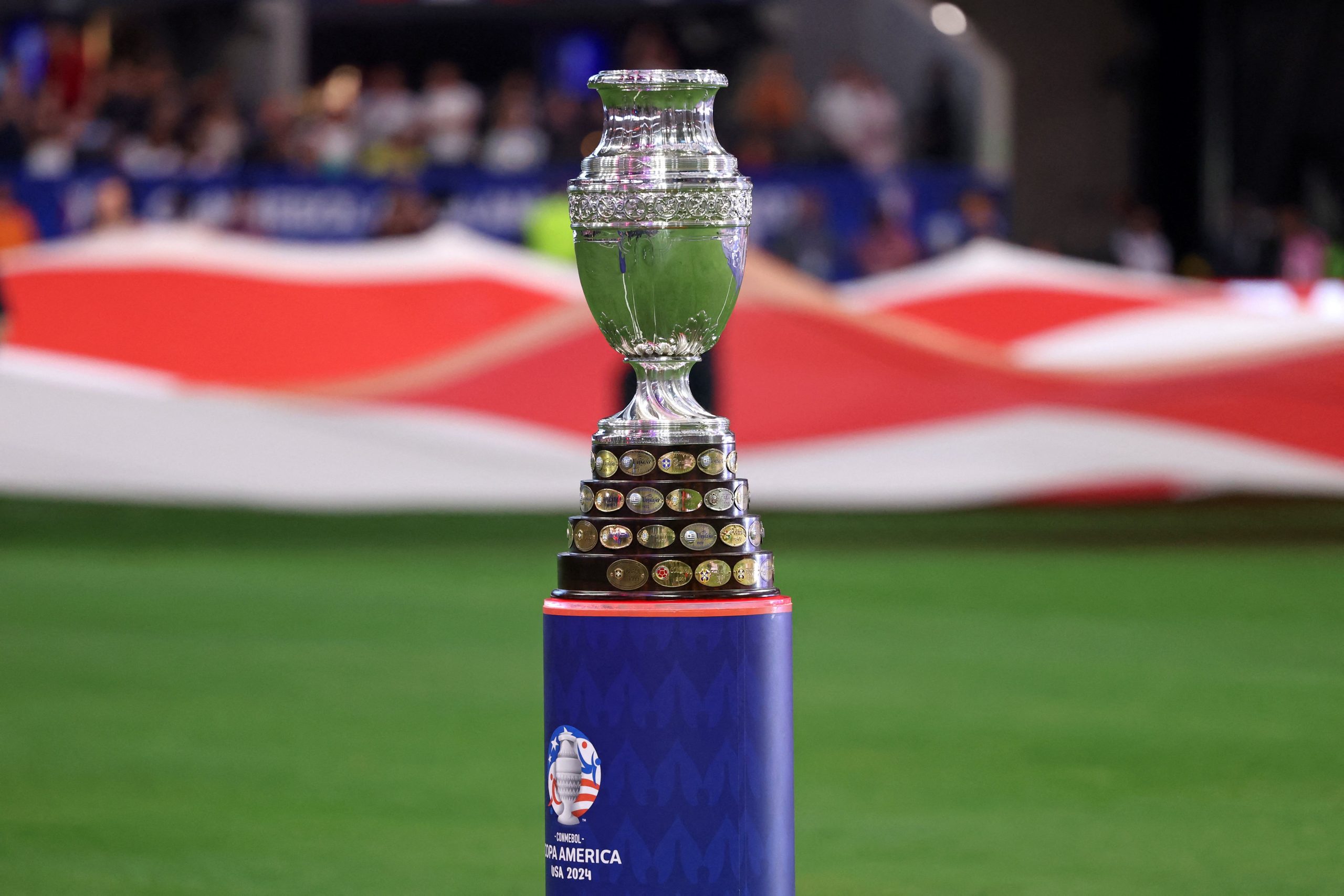 The Copa America trophy