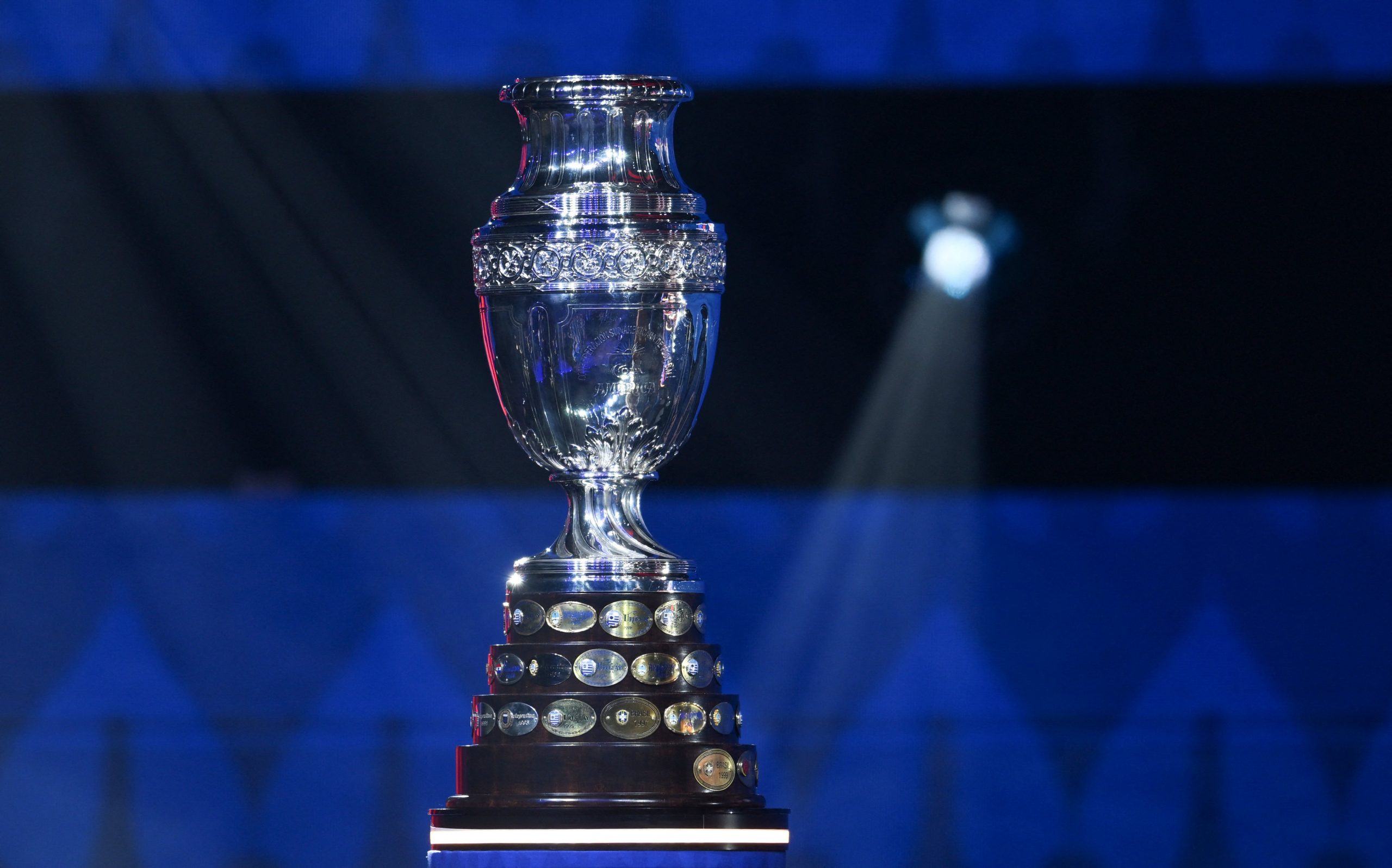 The Copa America trophy