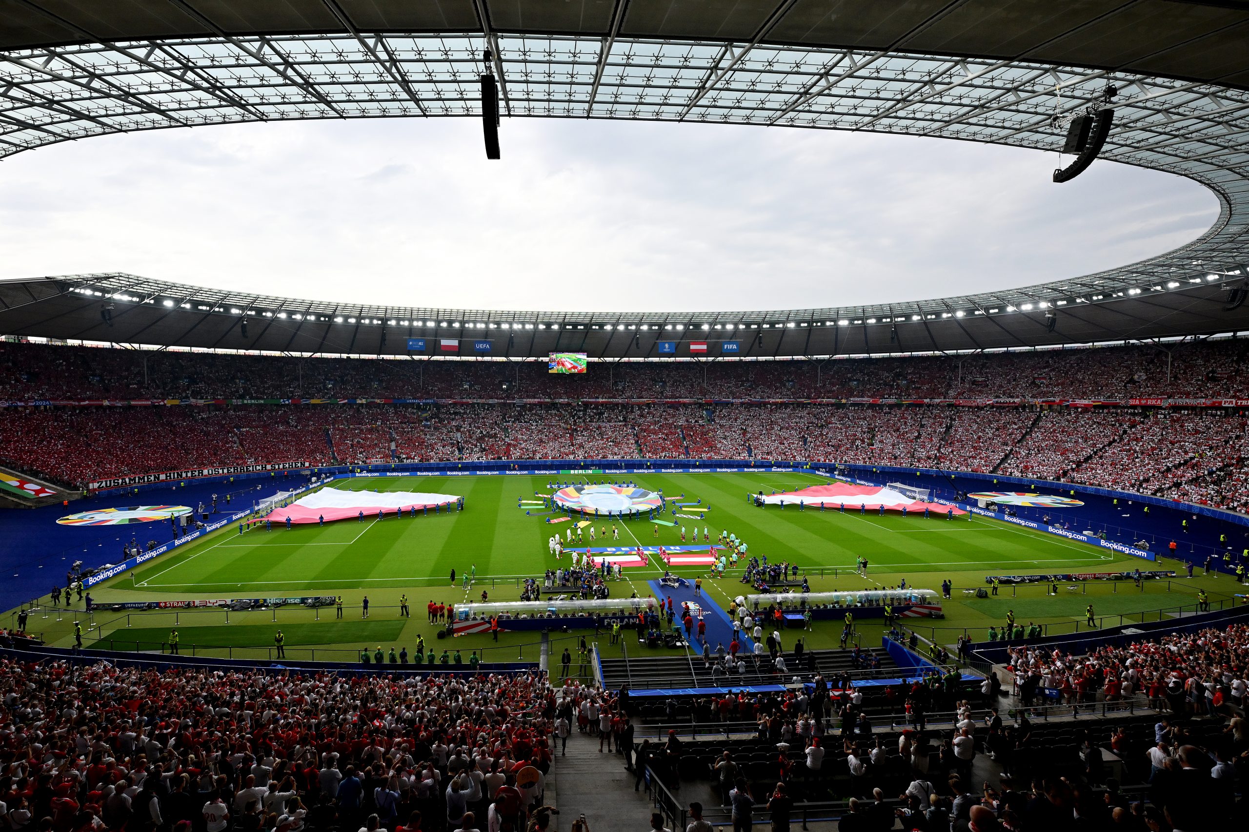 General view inside the stadium