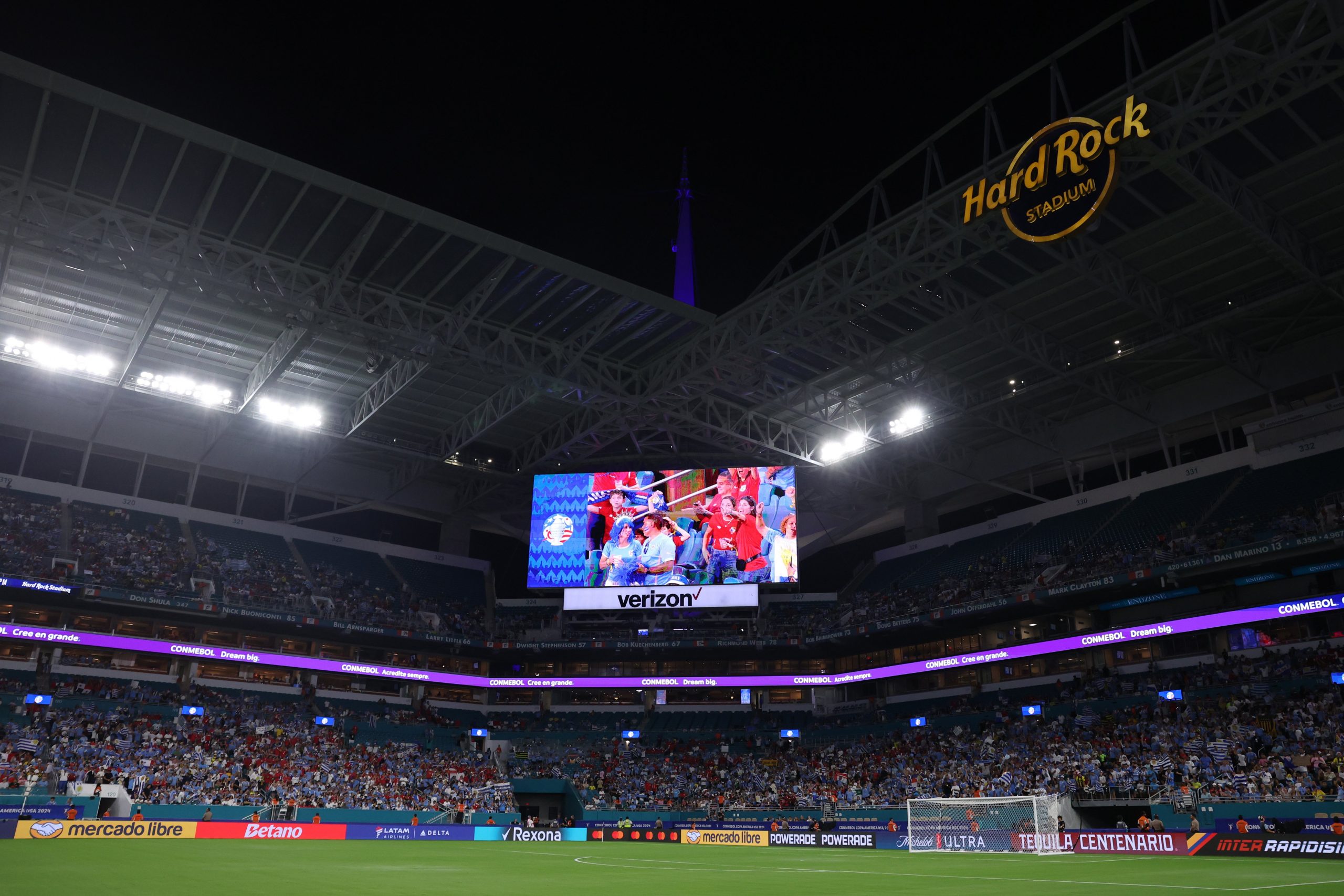 General view inside the stadium