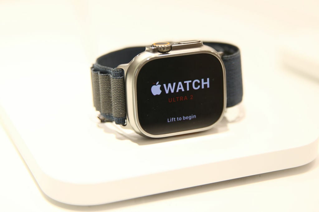 The Apple Watch Ultra 2.