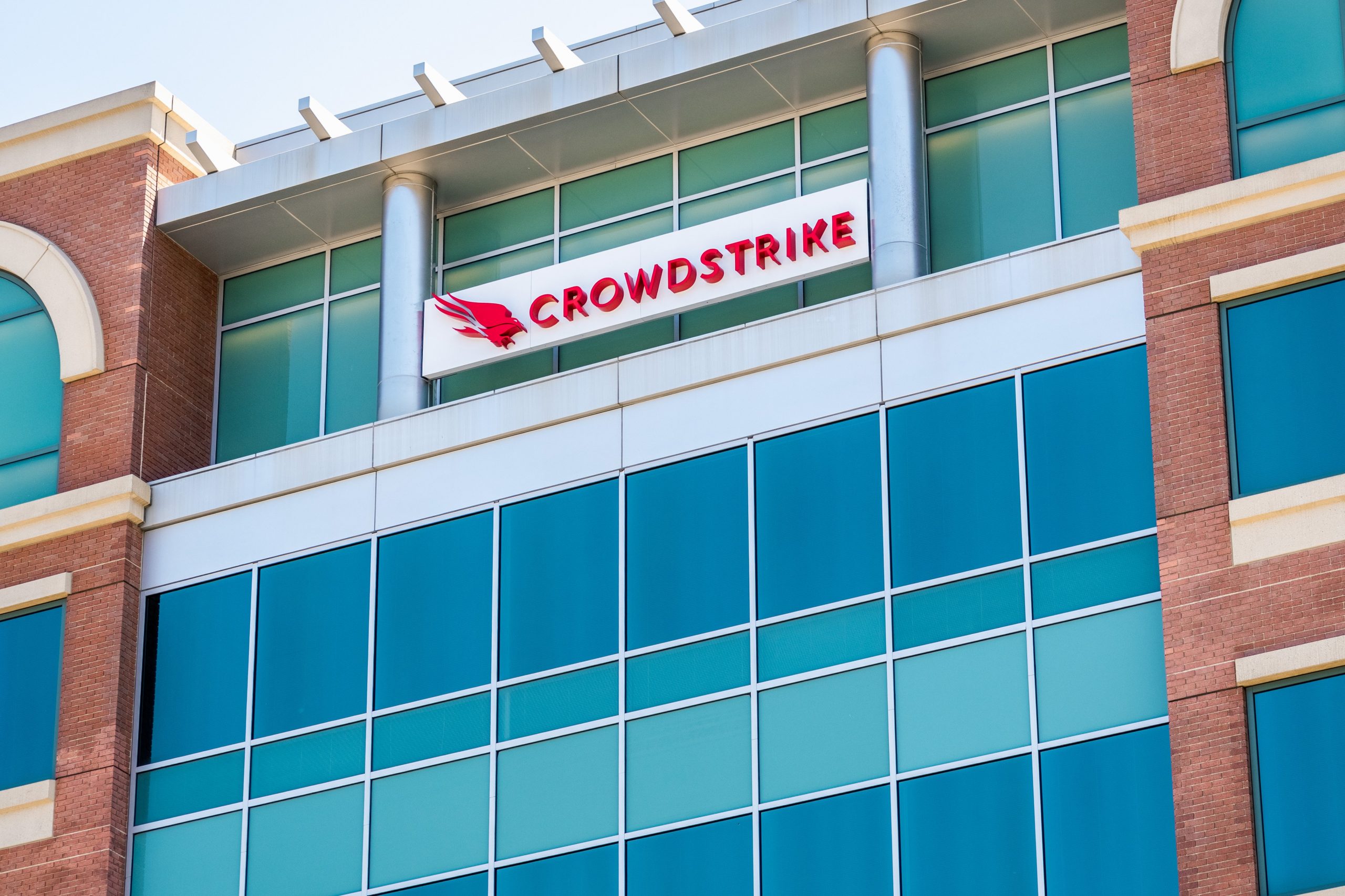 Crowdstrike headquarters in Silicon Valley; CrowdStrike Holdings, Inc. is a cyber-security technology company