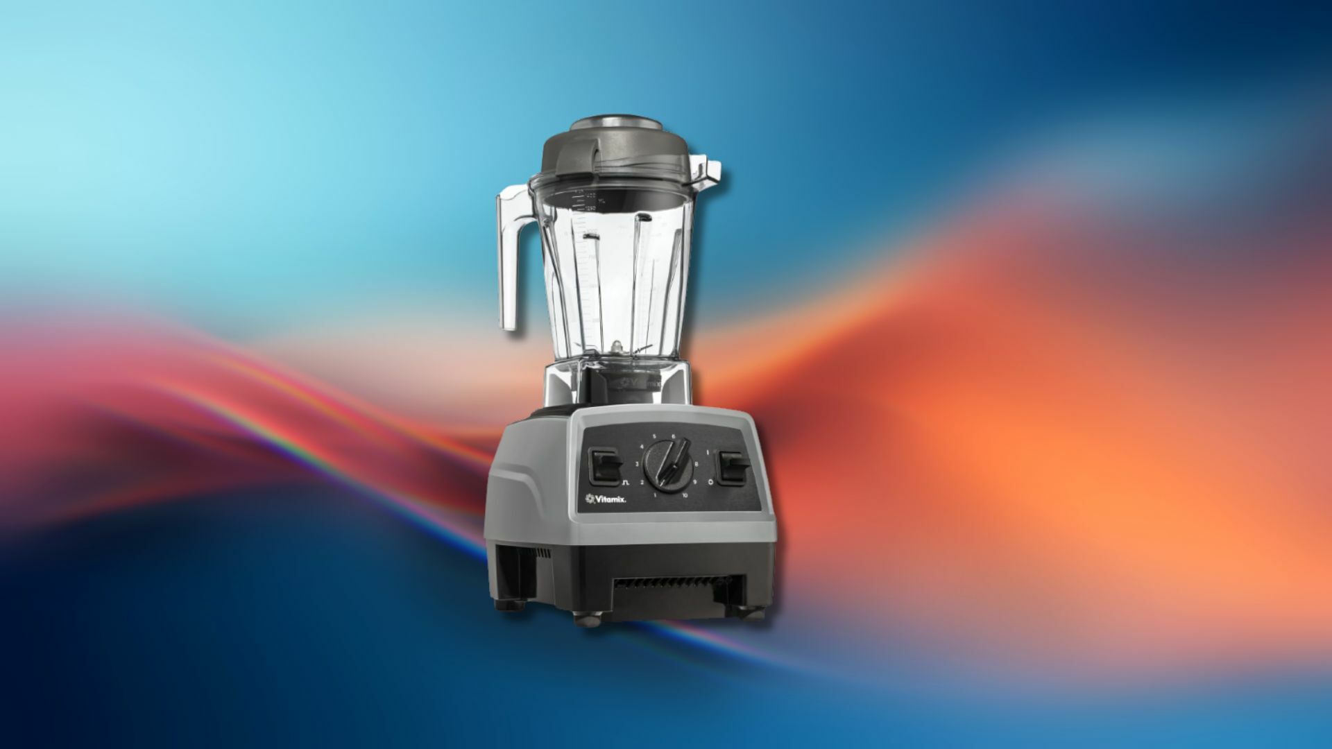 Vitamix on an abstract background 