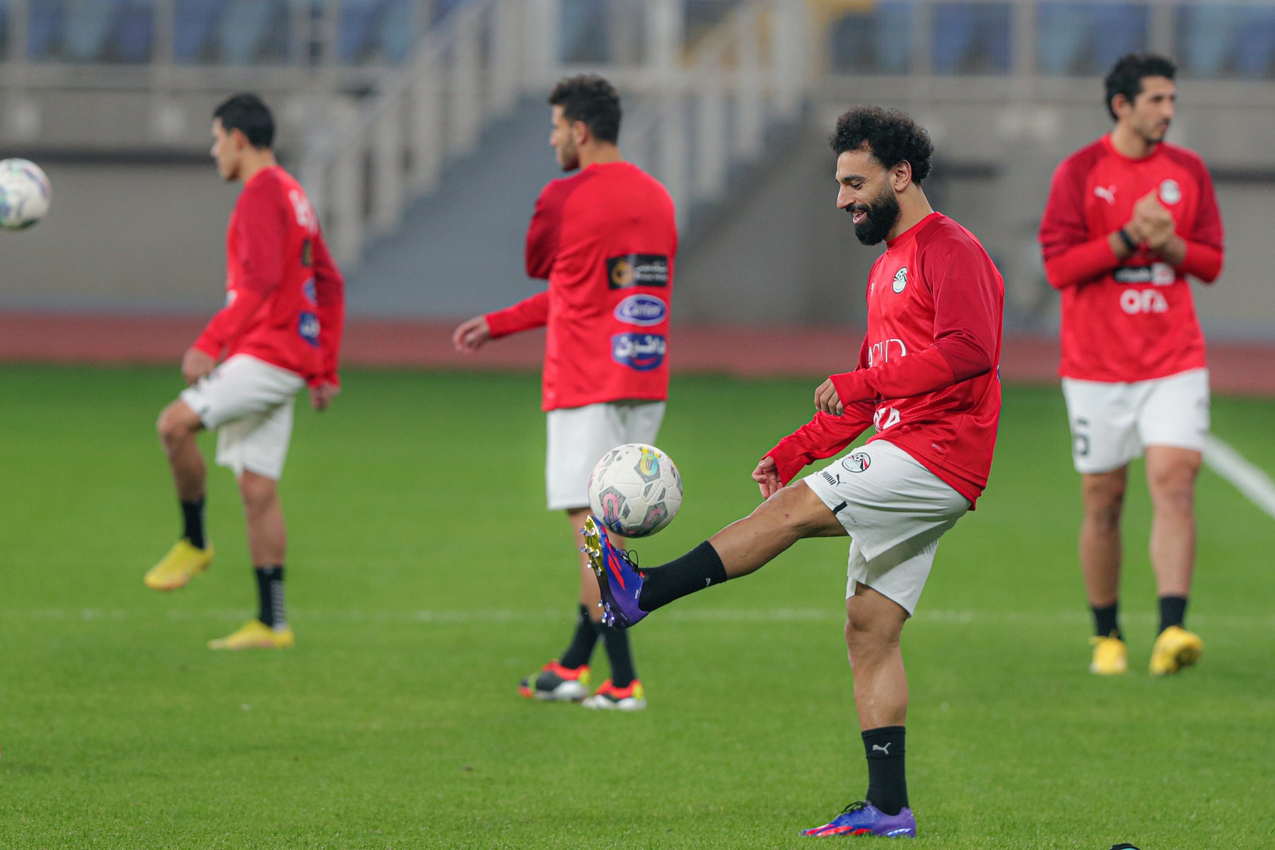 Egypt's national football team player Mohamed Salah