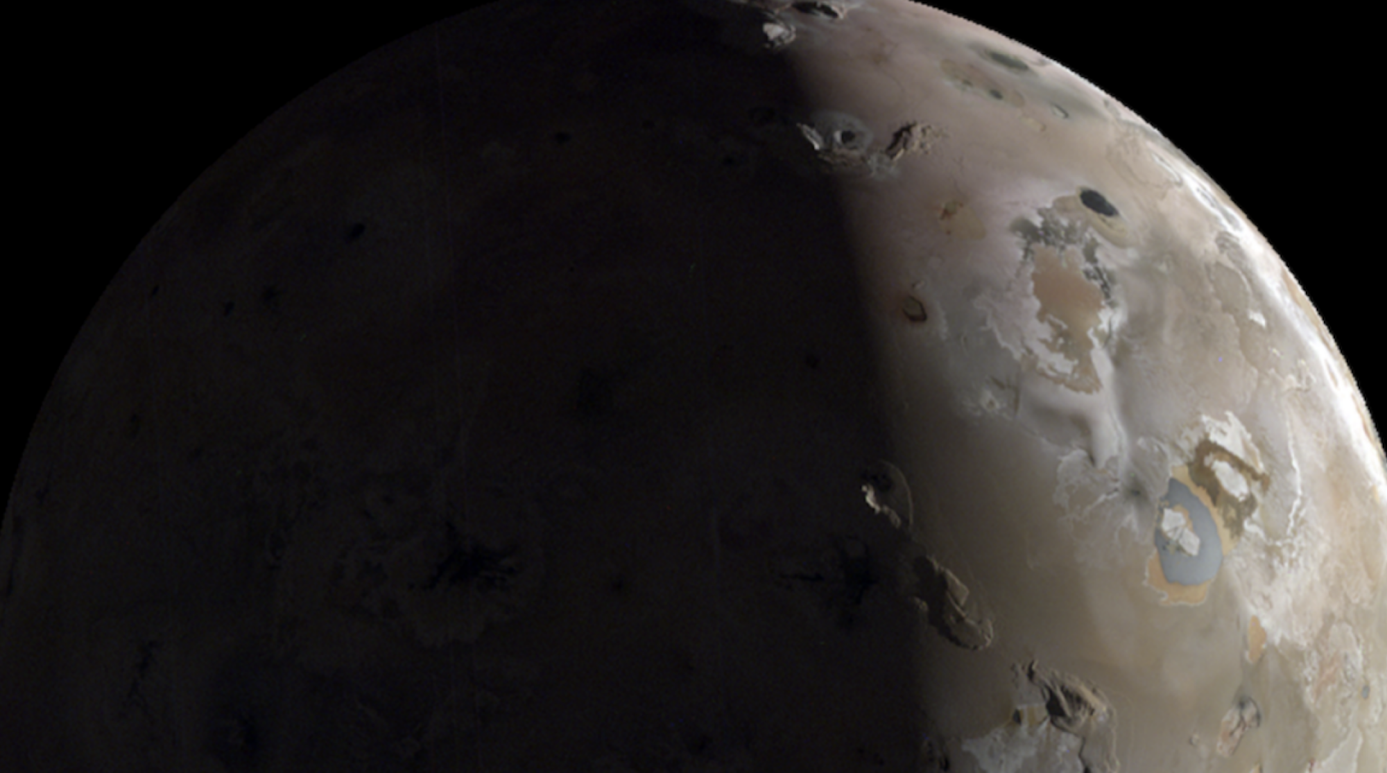 NASA's Juno spacecraft captured this detailed view of Io on Feb. 3, 2024.