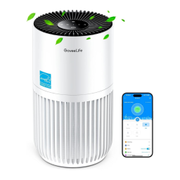 GoveeLife Mini Air Purifier on white background