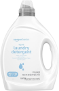 amazon basics laundry detergent on a white background