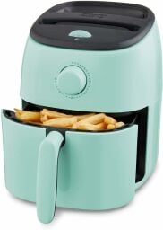 Dash Tasti-Crisp air fryer in teal