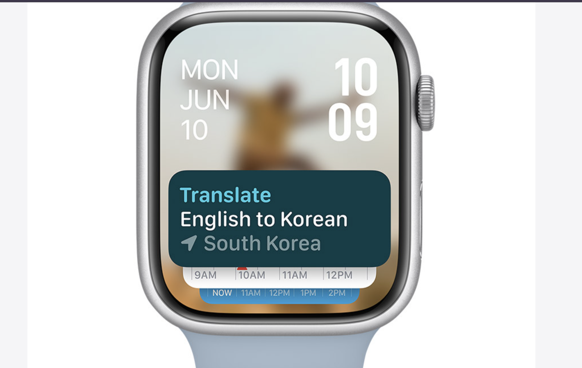 Translation app for Apple Watch