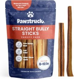 bag of bully stick treats