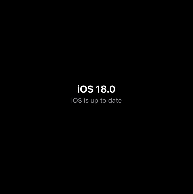 Apple iOS 18 beta