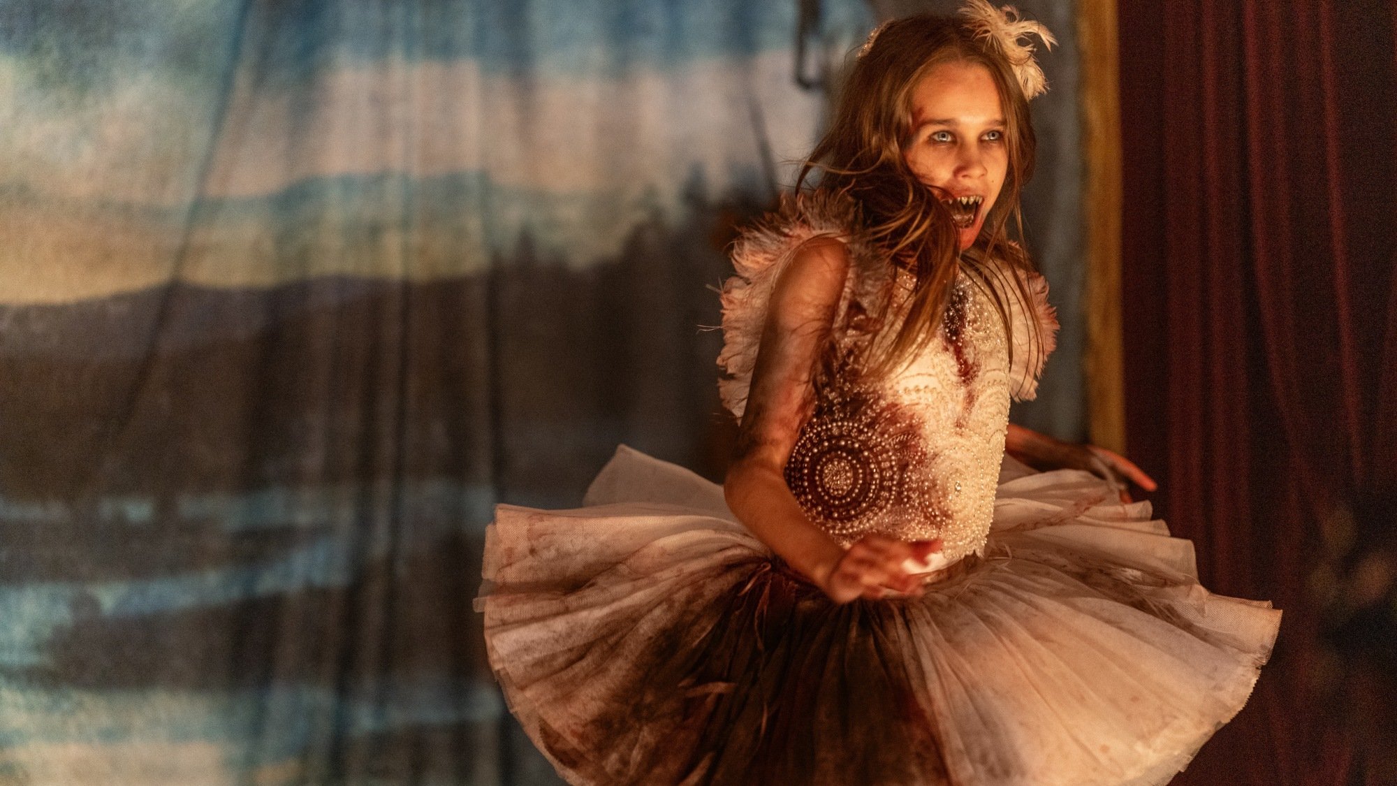 Alisha Weir plays a vampire ballerina in "Abigail."