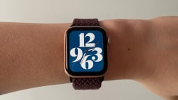 wrist wearing apple watch series 4