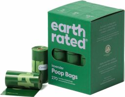 green dog poop bags