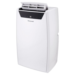 a honeywell portable air conditioner on a white background