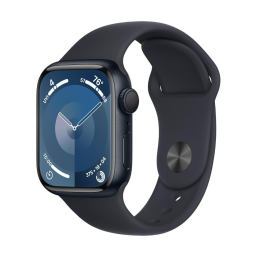 apple watch series 9 with black strap