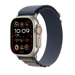 apple watch ultra 2 with blue strap