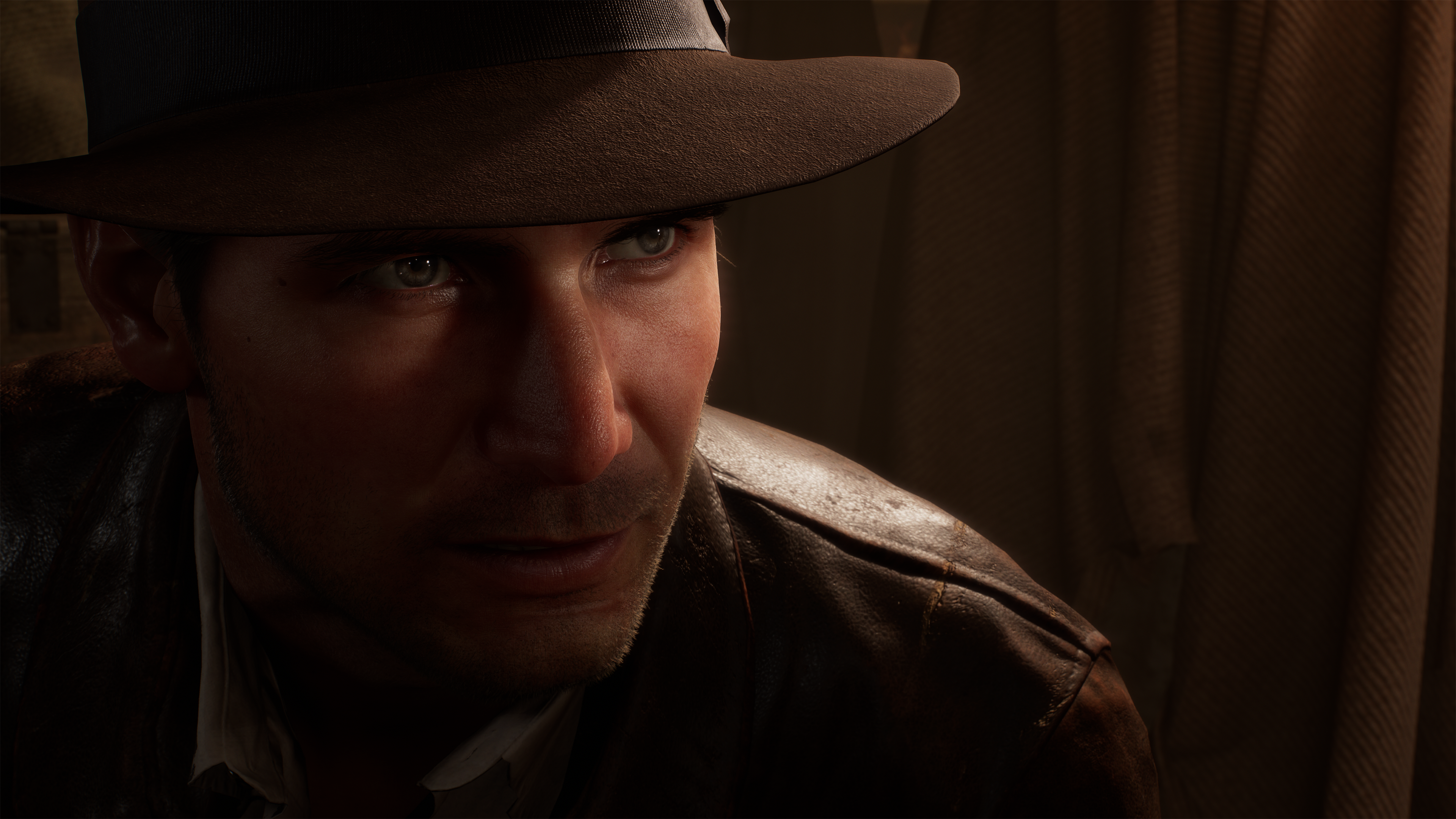 Indiana Jones' character eyes