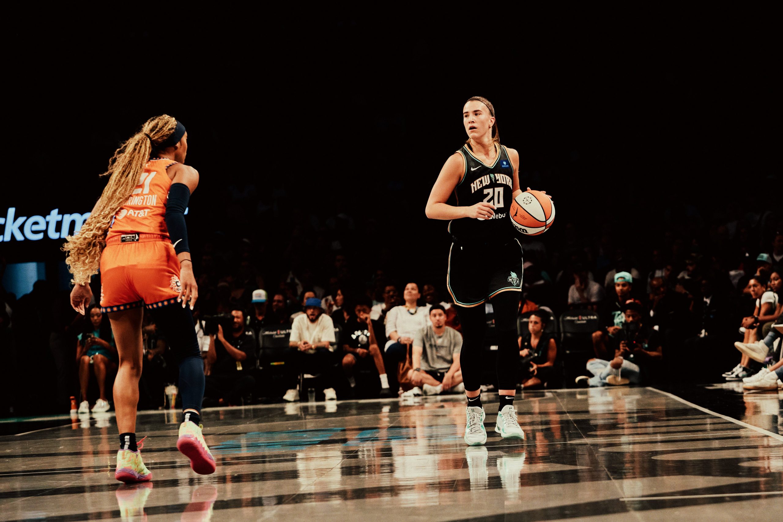 Sabrina Ionescu #20 of the New York Liberty