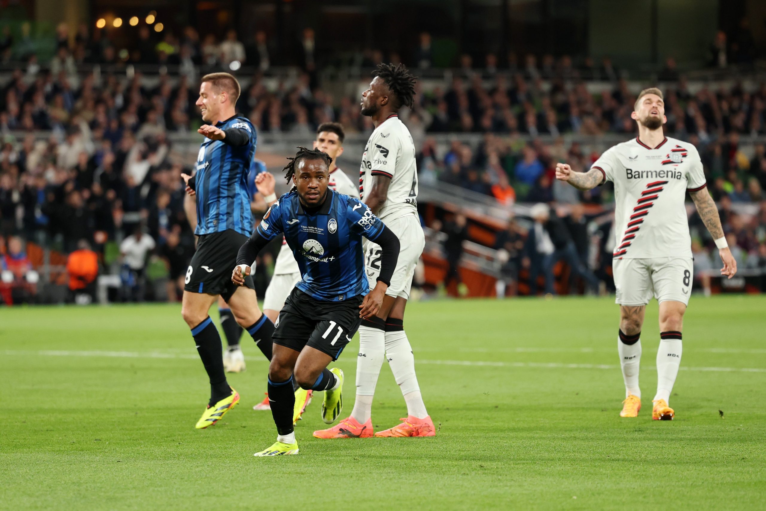 Ademola Lookman of Atalanta celebrates