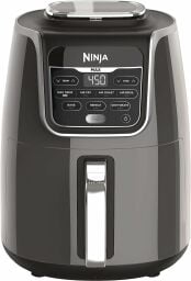 a Ninja air fryer on a white background